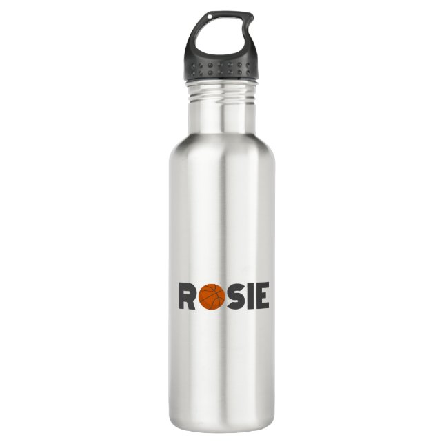 Rosie Basketball 710 Ml Water Bottle (Front)