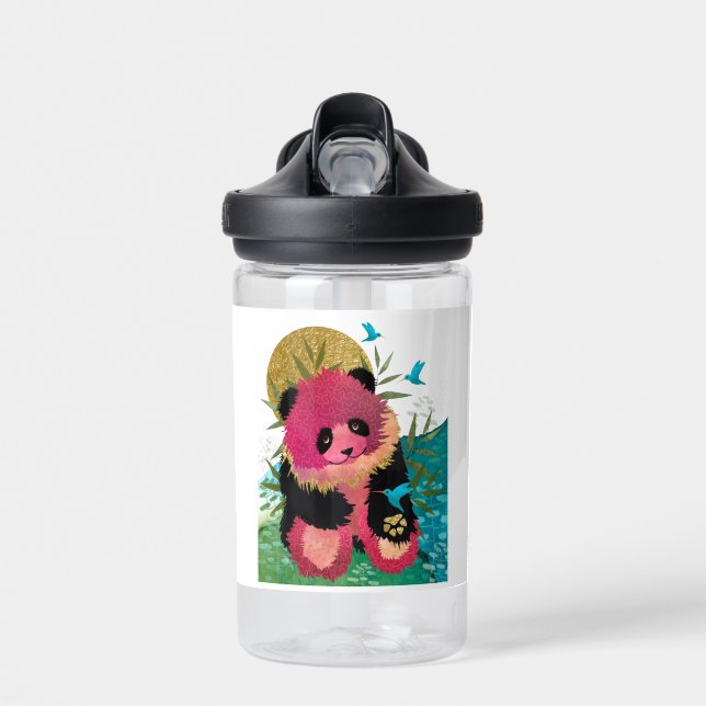 ROSIE BEAR panda - Camelbak kids water bottle (Front)