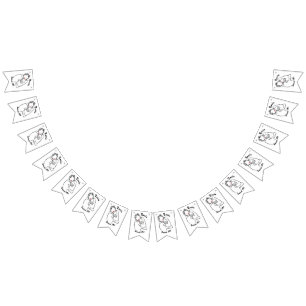 Rosie Raised Decade - Canvas Print Bunting