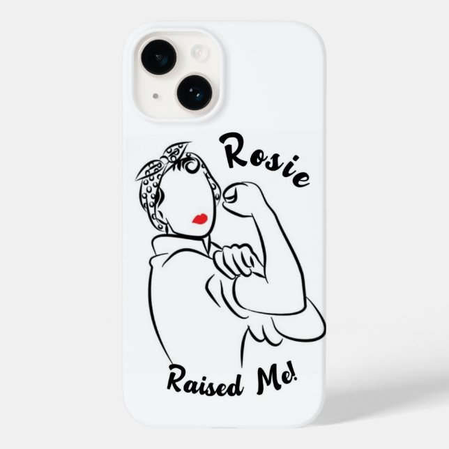 Rosie Raised Decade - Canvas Print Case-Mate iPhone Case (Back)