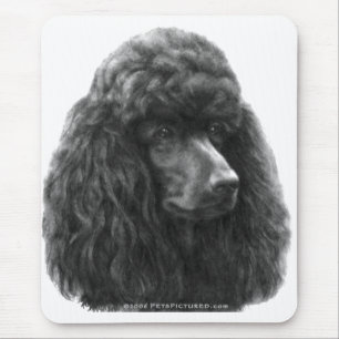 Rosie, Standard Poodle Mouse Mat