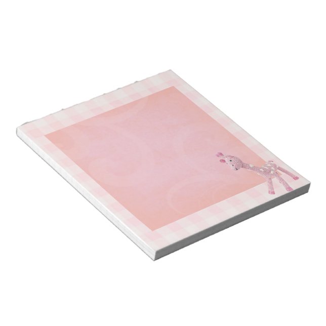 Rosie the Giraffe Notepad (Angled)