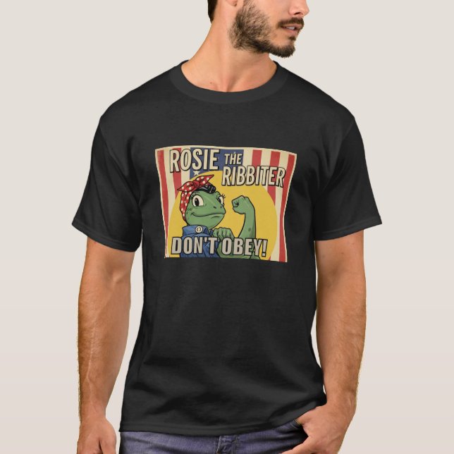 Rosie the Ribbiter T-Shirt (Front)