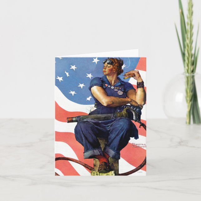 Rosie the Riveter Card (Front)