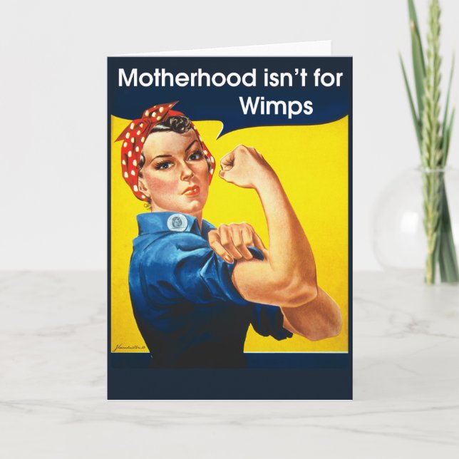 Rosie the Riveter Card (Front)