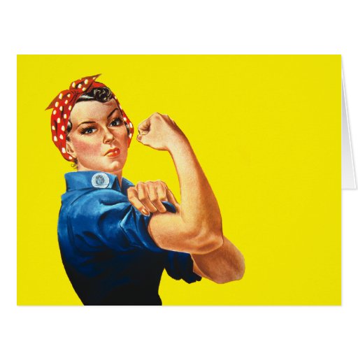 Image of Rosie the Riveter Card