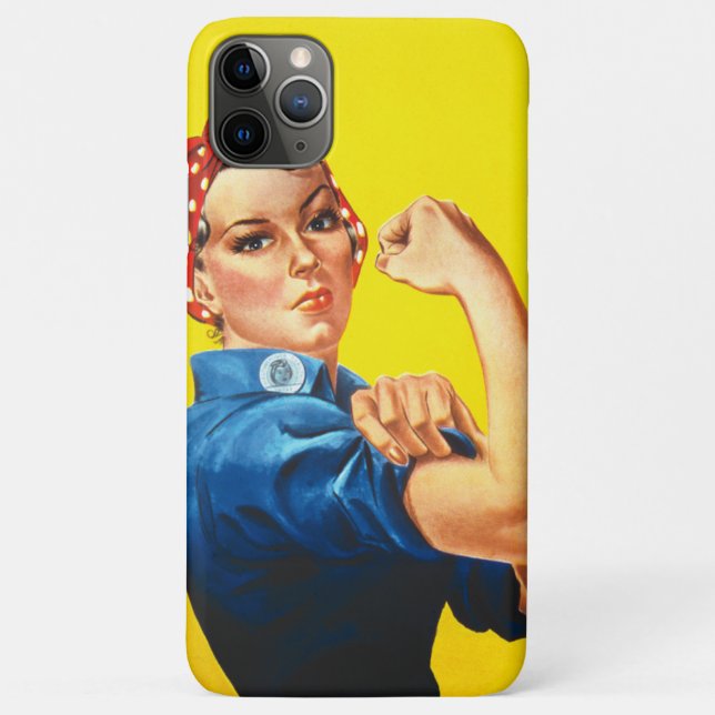 Rosie The Riveter Case-Mate iPhone Case (Back)