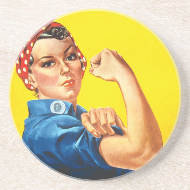 Rosie The Riveter Coaster (Front)