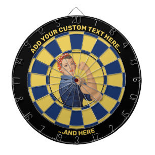 Rosie the Riveter Dartboard