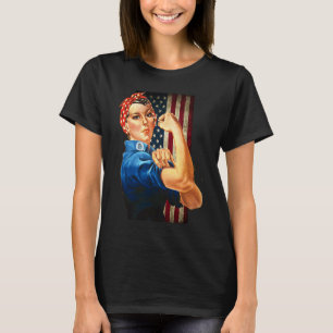 Rosie the Riveter Empowered Woman Empower Woman T-Shirt