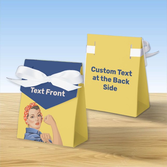 Rosie the Riveter Favour Box (Creator Uploaded)