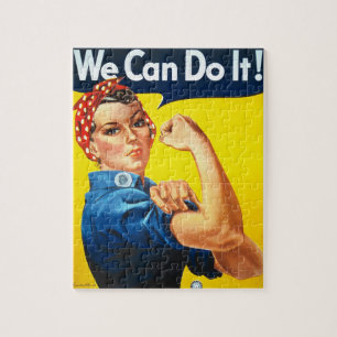 Rosie the Riveter Jigsaw Puzzle
