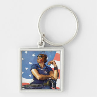 "Rosie the Riveter" Key Ring