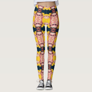 rosie the riveter leggings