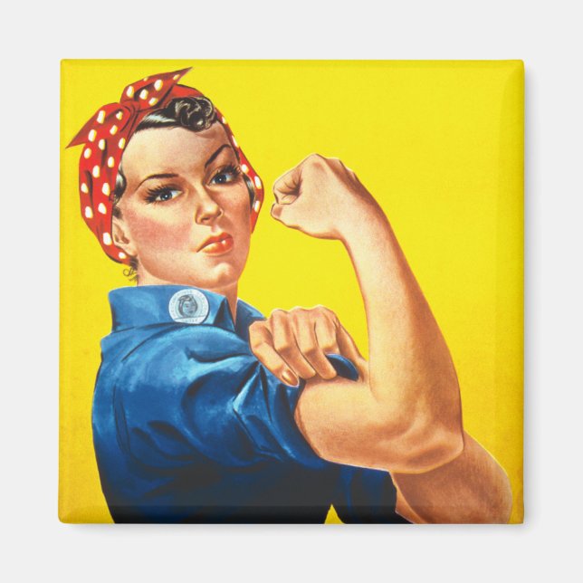 Rosie The Riveter Magnet (Front)