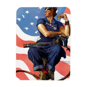 Rosie the Riveter Magnet