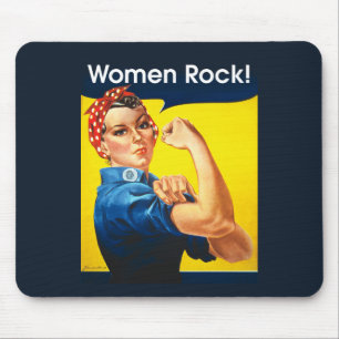 Rosie the Riveter ~ Mouse Mat