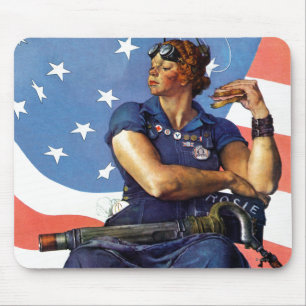 Rosie the Riveter Mouse Mat