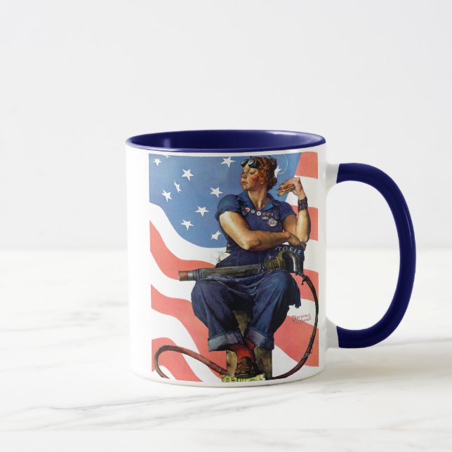 Rosie the Riveter Mug (Right)