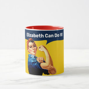Rosie the Riveter   Mug   Personalise