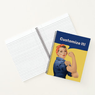 Rosie the Riveter Notebook