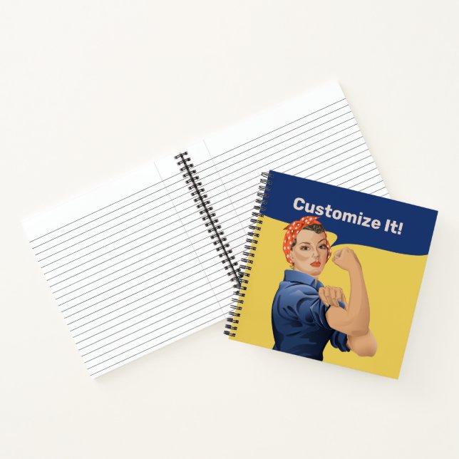 Rosie the Riveter Notebook (Inside)