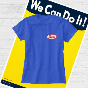 Rosie the riveter patch Halloween Costume T-Shirt