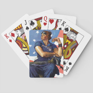 "Rosie the Riveter" Playing Cards