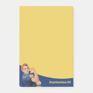 Rosie the Riveter Post-it Notes