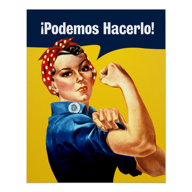 Rosie the Riveter | Poster | Spanish Español (Front)
