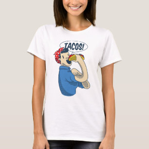 rosie the riveter taco cinco de mayo T-Shirt