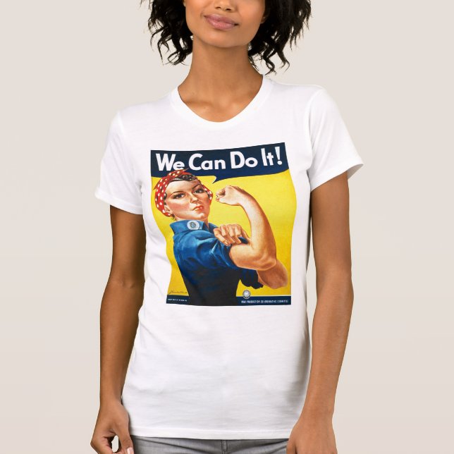 Rosie the riveter tank top (Front)