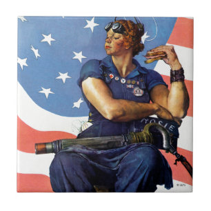 "Rosie the Riveter" Tile