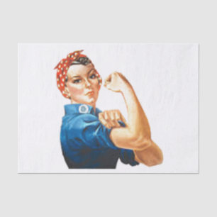 Rosie the Riveter Tissue Paper