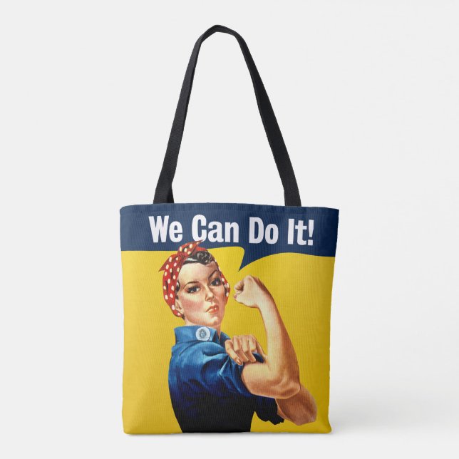 Rosie the Riveter | Tote Bag (Back)