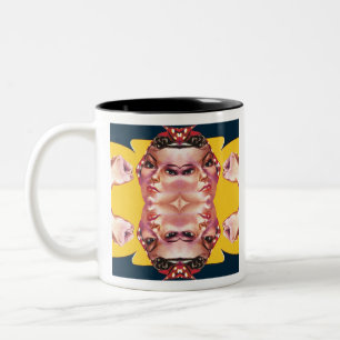 rosie the riveter Two-Tone coffee mug