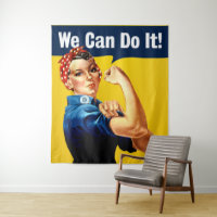 Rosie the Riveter | Wall Tapestries | We Can Do It
