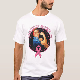 Rosie The Riveter We Can Cure It Breast Cancer T-Shirt