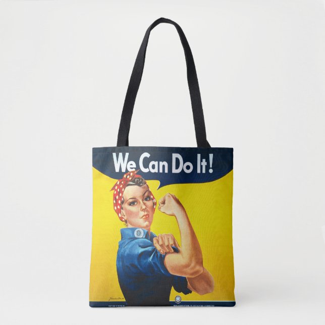 Rosie the Riveter - "We Can Do It!" All-Over Bag (Front)