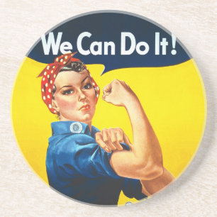 Rosie the Riveter – “We Can Do It!” Coaster