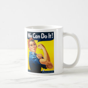 Rosie the Riveter, We Can Do It! Coffee Mug