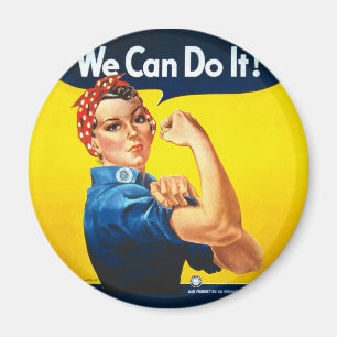 Rosie the Riveter – “We Can Do It!” Magnet