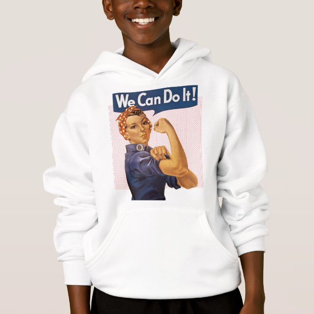 Rosie the Riveter We Can Do It Red Polka Dots (Front)