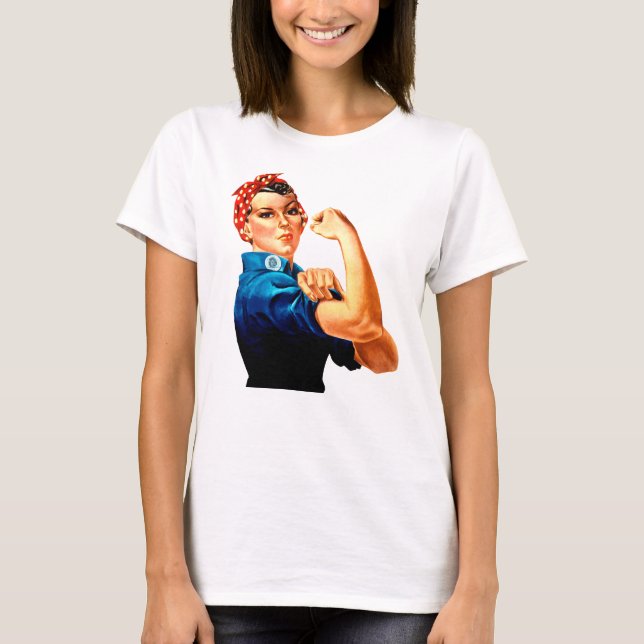 Rosie the Riveter We Can Do It T-Shirt (Front)