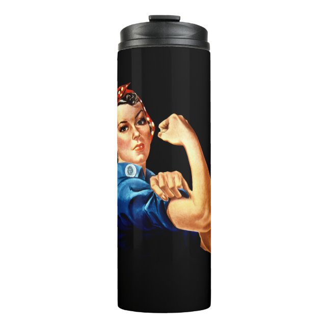 Rosie the Riveter - We Can Do It! Thermal Tumbler (Front)