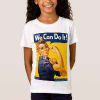 Rosie the Riveter We Can Do It Vintage T-Shirt