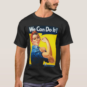 Rosie the Riveter We Can Do It Vintage T-Shirt