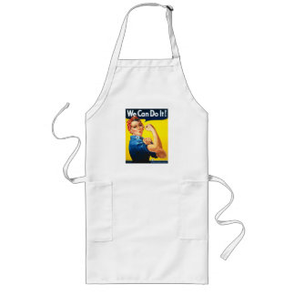 Rosie the Riveter We Can Do It World War Two Long Apron