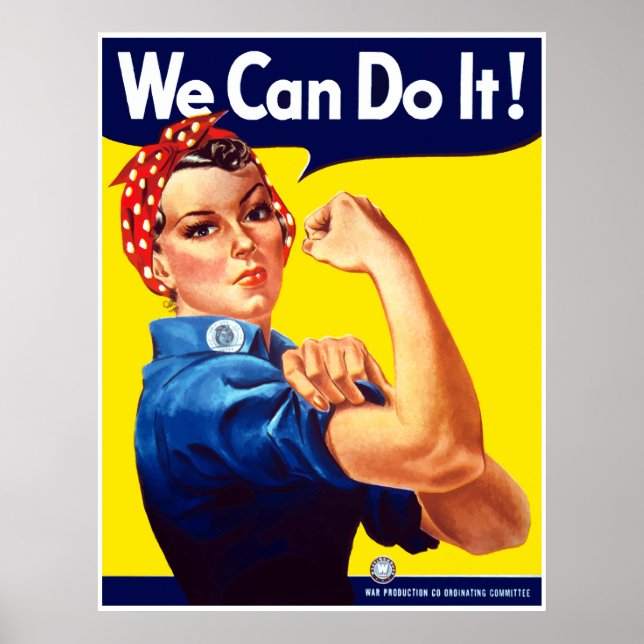 Rosie The Rivetor -- Border Poster (Front)