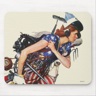 Rosie to the Rescue Mouse Mat